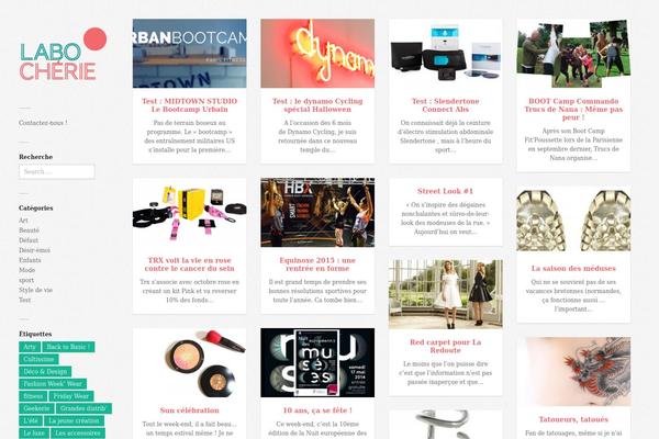 Pronto theme site design template sample