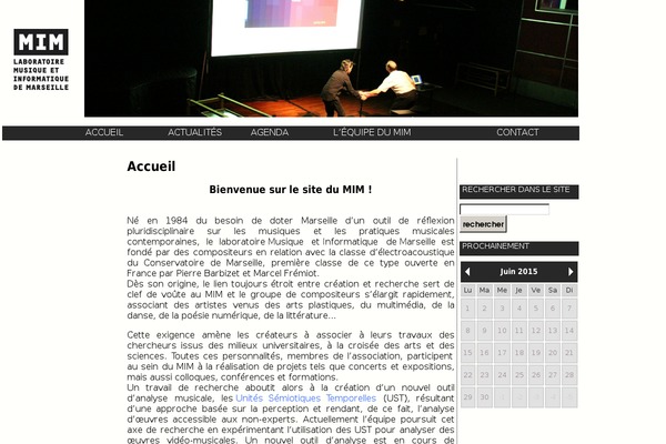 labo-mim.org site used Mim
