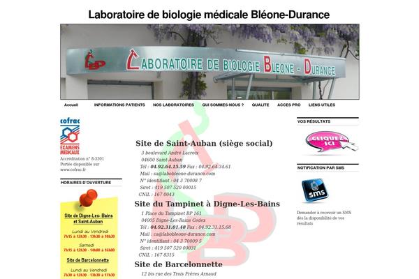Site using WordPress Content Slide plugin