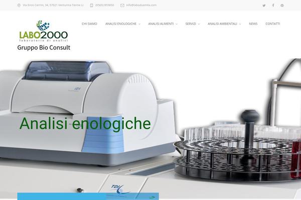 MediCenter theme site design template sample