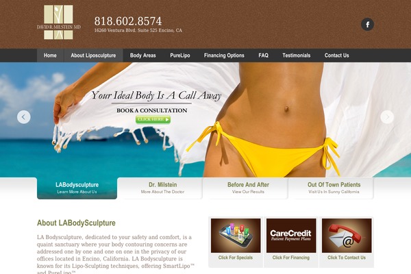 Impression theme site design template sample