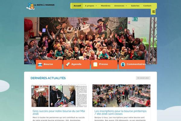 Pekaboo theme site design template sample