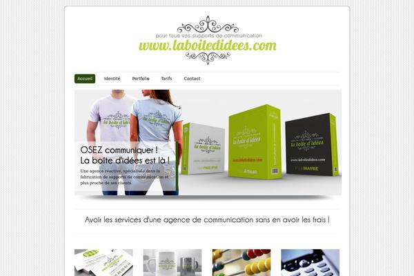 Brooklyn Child theme site design template sample