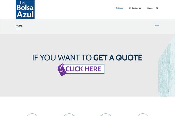 Electrify theme site design template sample