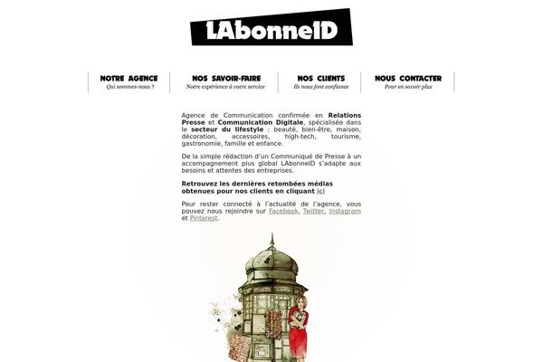 Site using FancyBox plugin