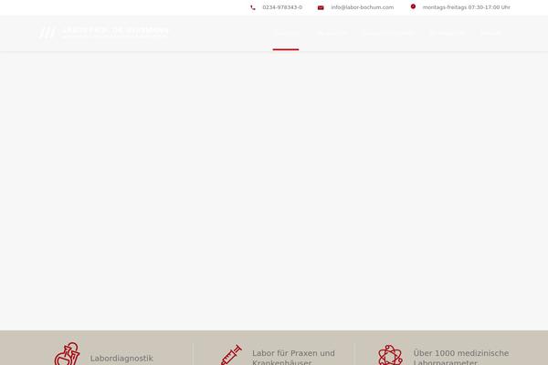 MediClinic theme site design template sample