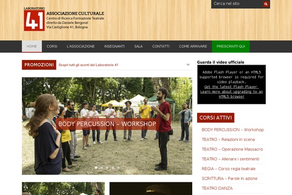 laboratorio41.it site used Maginess