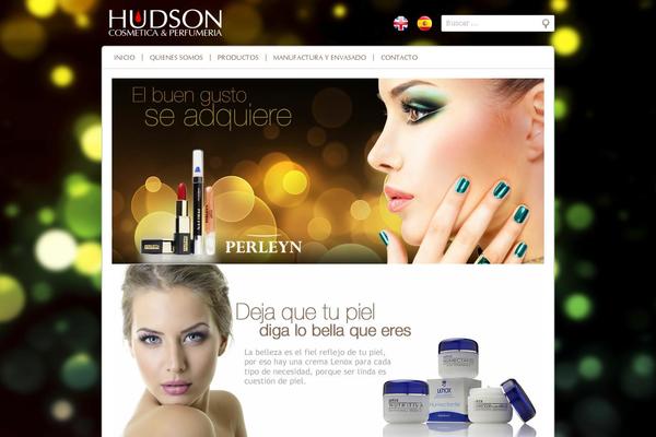 Hudson theme site design template sample