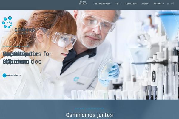Strata theme site design template sample