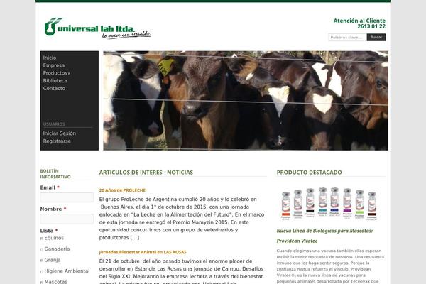 laboratoriouniversal.com site used Universal-child