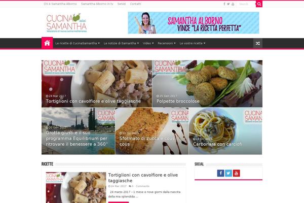 Harrison theme site design template sample