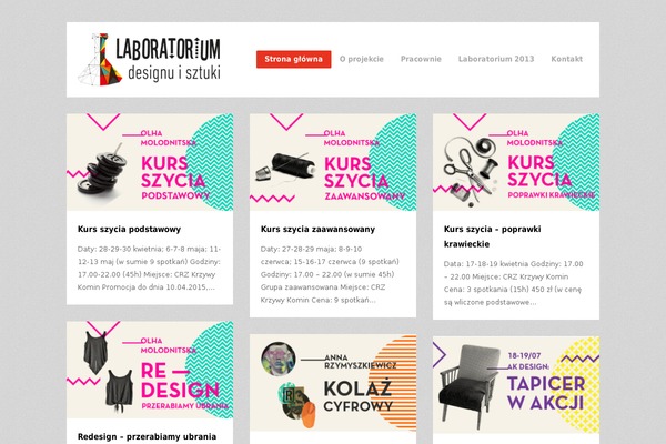 Tetris theme site design template sample