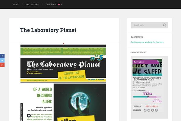 Baskerville theme site design template sample
