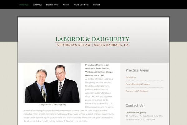 Going Green Pro theme site design template sample