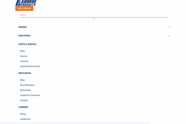 labordeproducts.com site used Laborde