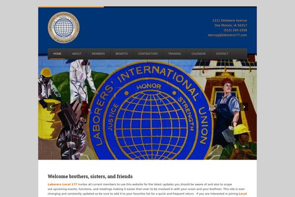 Maktab theme site design template sample