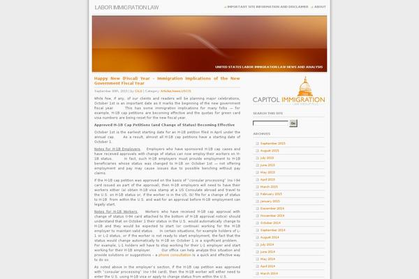 laborimmigration.com site used Fspring-10