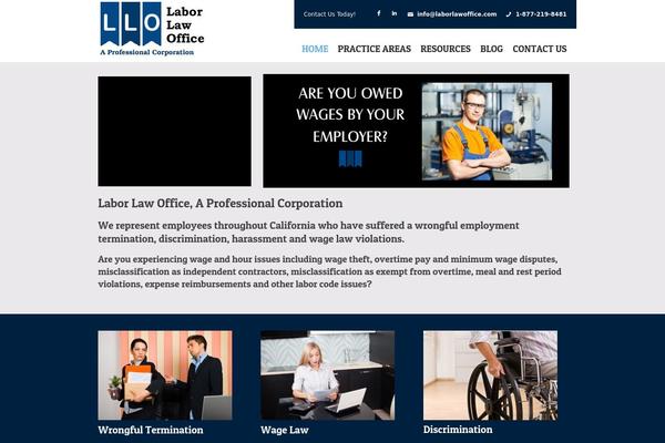 Lawyer theme site design template sample