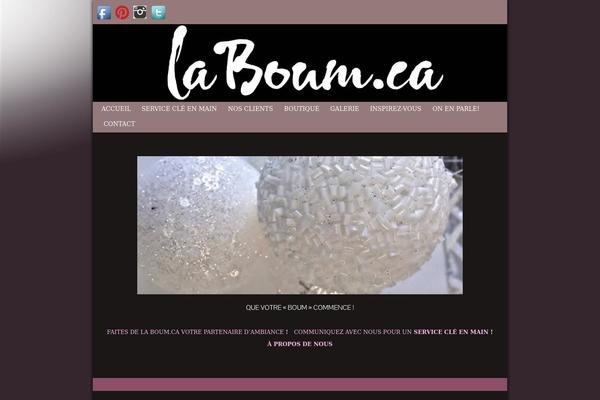 Graphene theme site design template sample