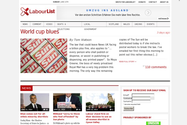 Site using Nelio Featured Posts plugin