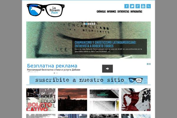 Site using Featured YouTube/Image Slider plugin