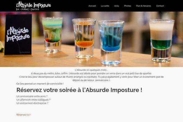 Pinnacle theme site design template sample