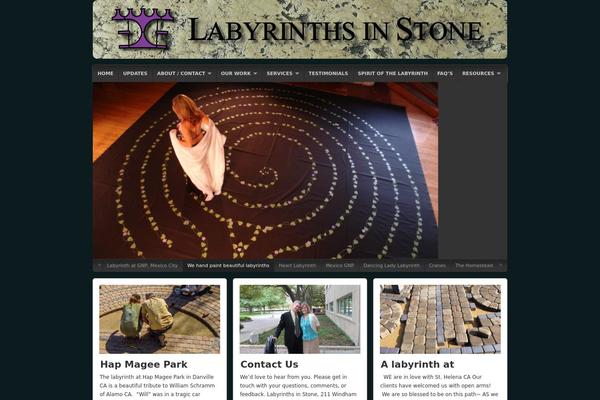 Natural theme site design template sample