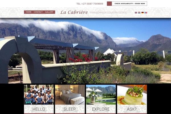 lacabriere.co.za site used Onlinebrandambassadors