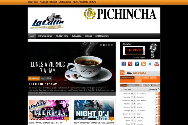 Boulevard theme site design template sample