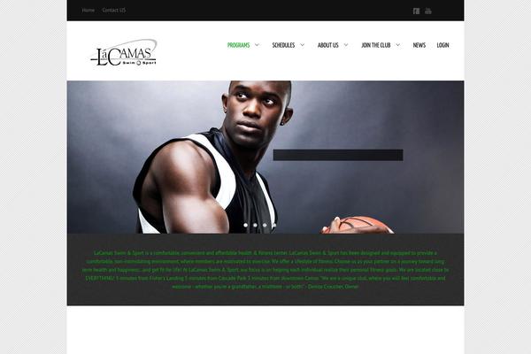 Balance theme site design template sample