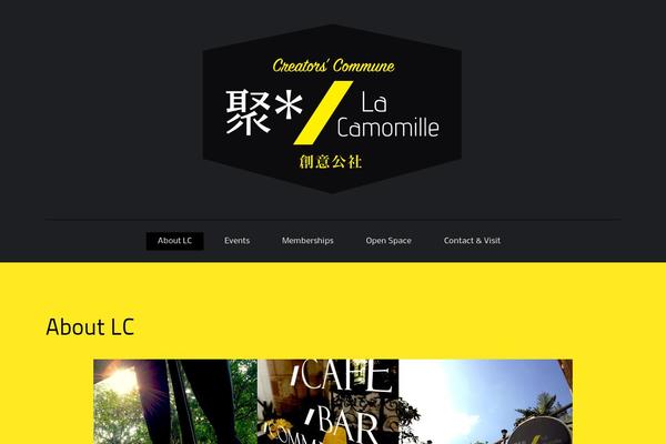 Alexandria theme site design template sample