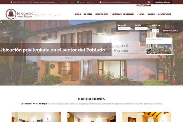 Wpnation theme site design template sample