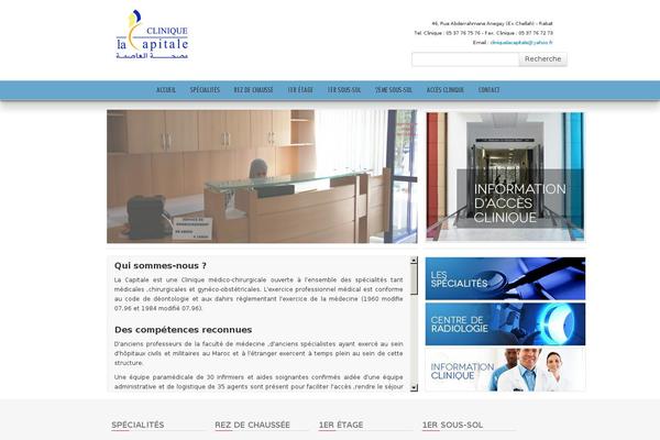 capitale theme websites examples