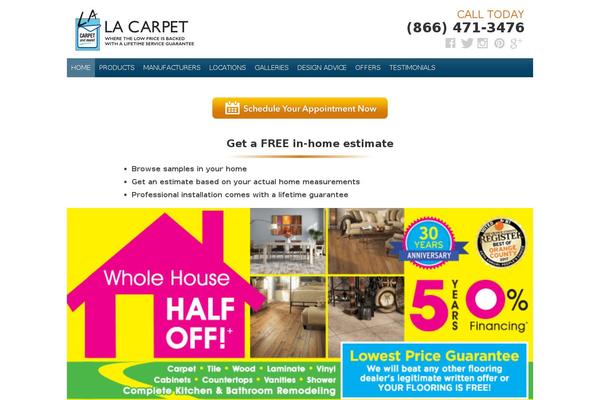 Site using wordpress responsive thumbnail slider plugin