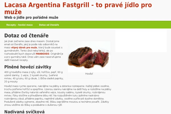 Restaurante theme site design template sample