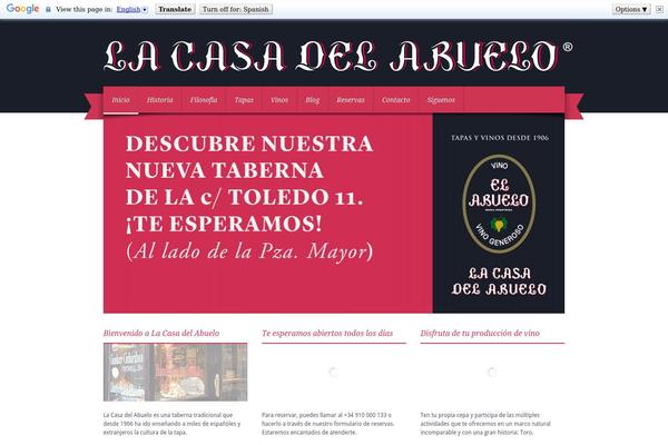Gusteau theme site design template sample