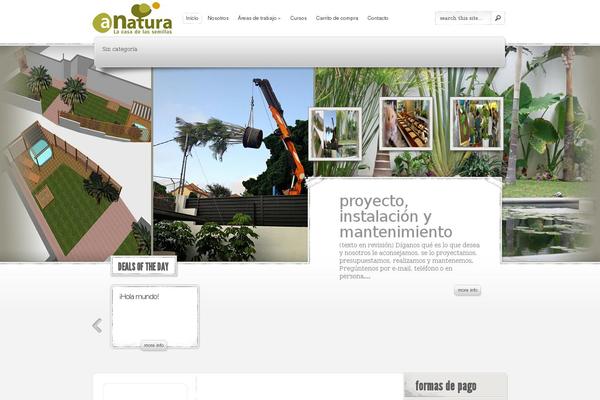 eStore theme site design template sample