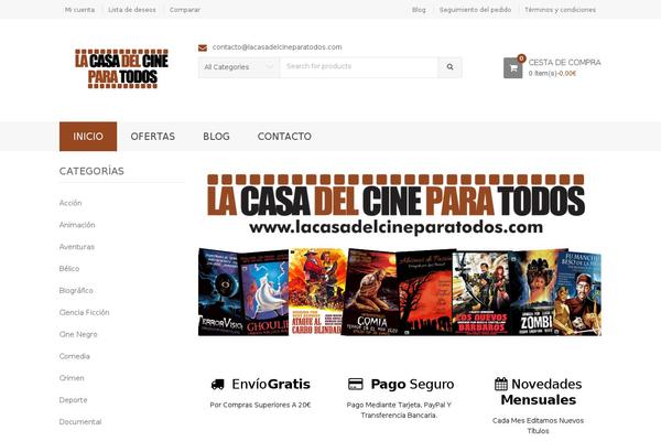 Unicase theme site design template sample