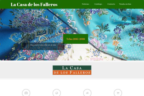 lacasadelosfalleros.com site used Asteria Lite