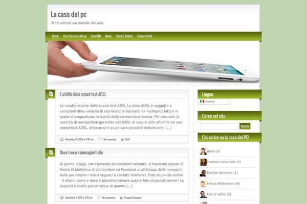 BlogoLife theme site design template sample