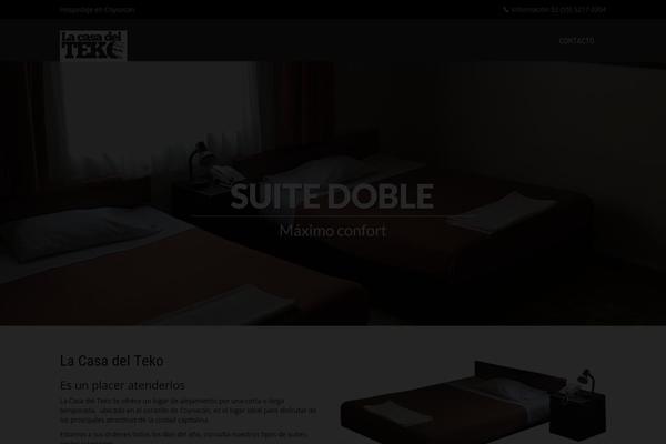 Bistro theme site design template sample