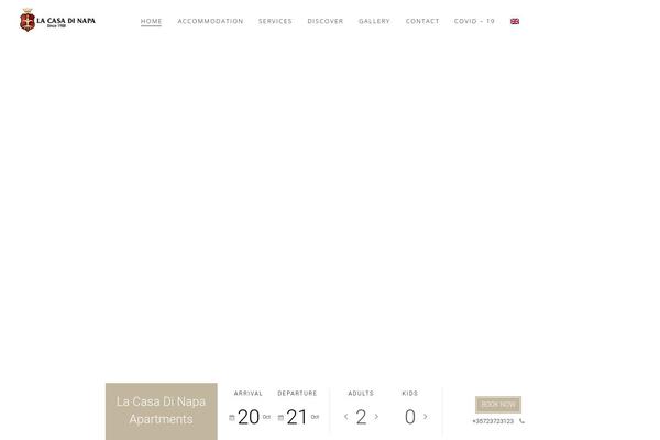 Albergo theme site design template sample