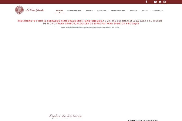 NUVO theme site design template sample