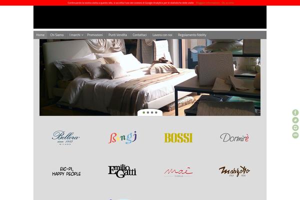 Tempera theme site design template sample