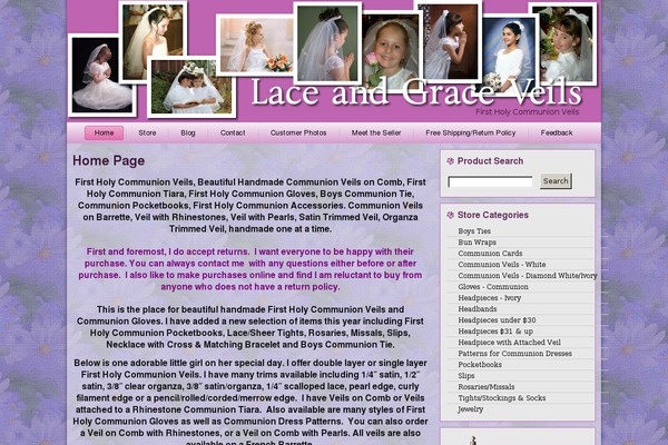 Site using Ecwid Shopping Cart plugin