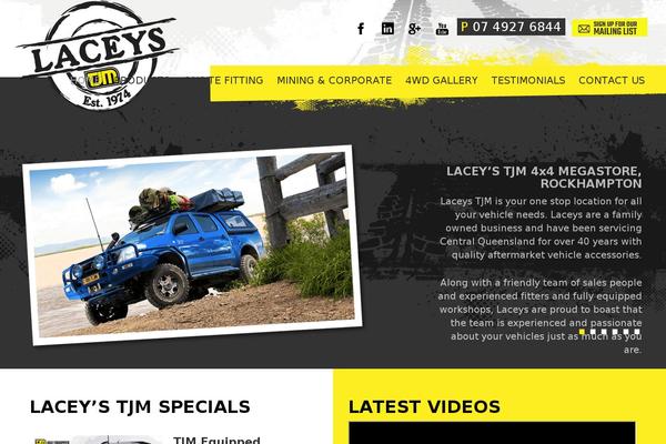 laceystjm.com site used Laceys
