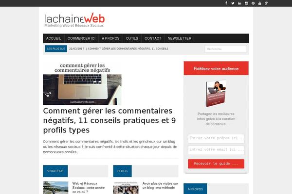 MH Newsdesk theme site design template sample
