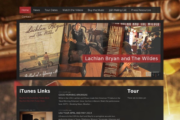 Site using Better Bandsintown plugin