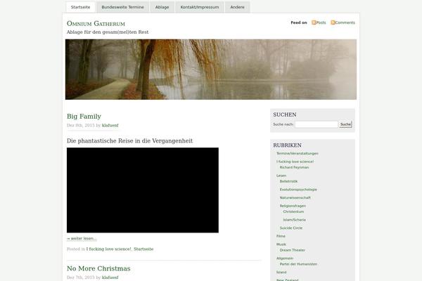 Fluida theme site design template sample