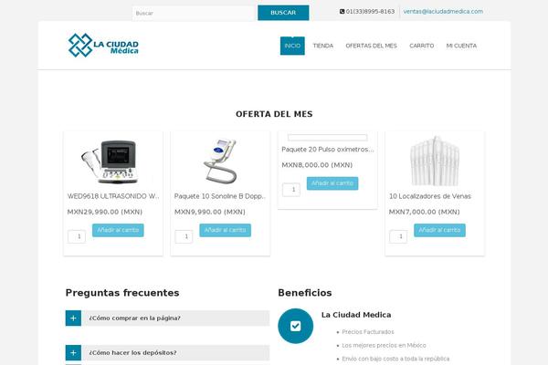 SoulMedic theme site design template sample